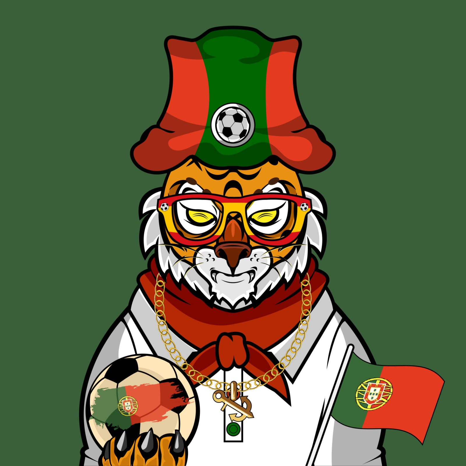 Football TigerChi #0552 NFT on Algorand