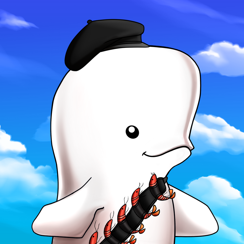 Big Brain Beluga #586 NFT on Algorand