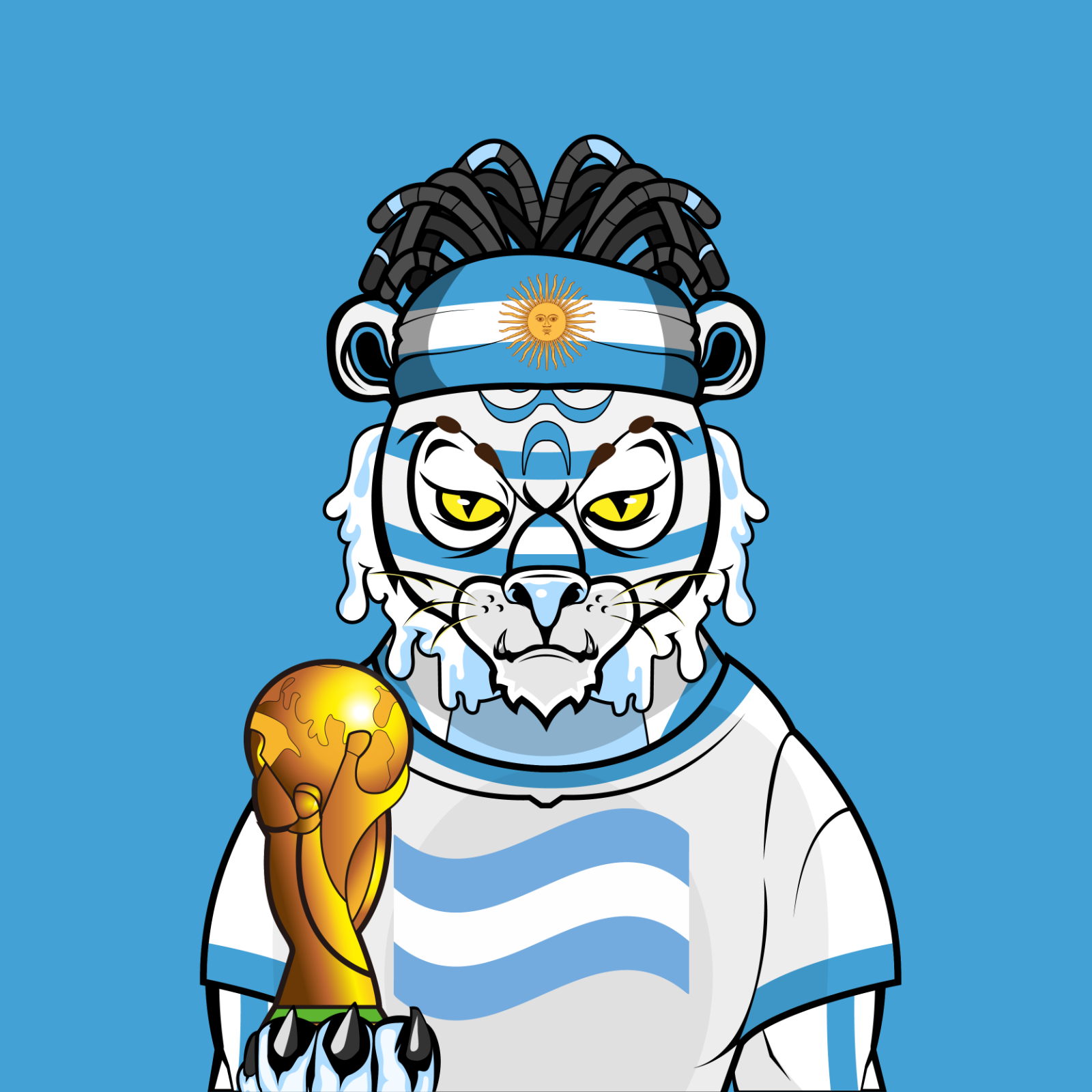 Football TigerChi #1315 NFT on Algorand