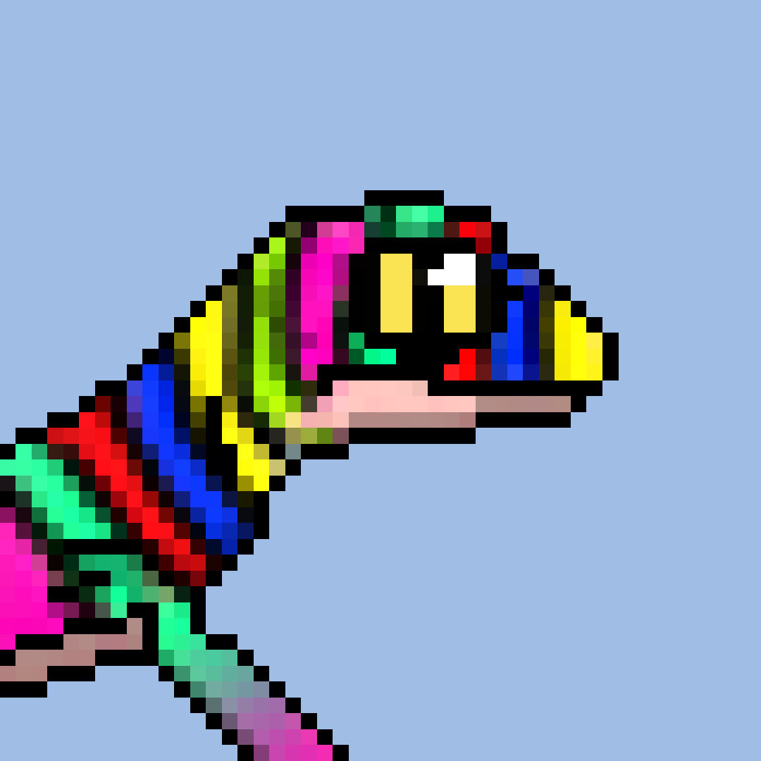 Pixel Geko: #0121 NFT on Algorand