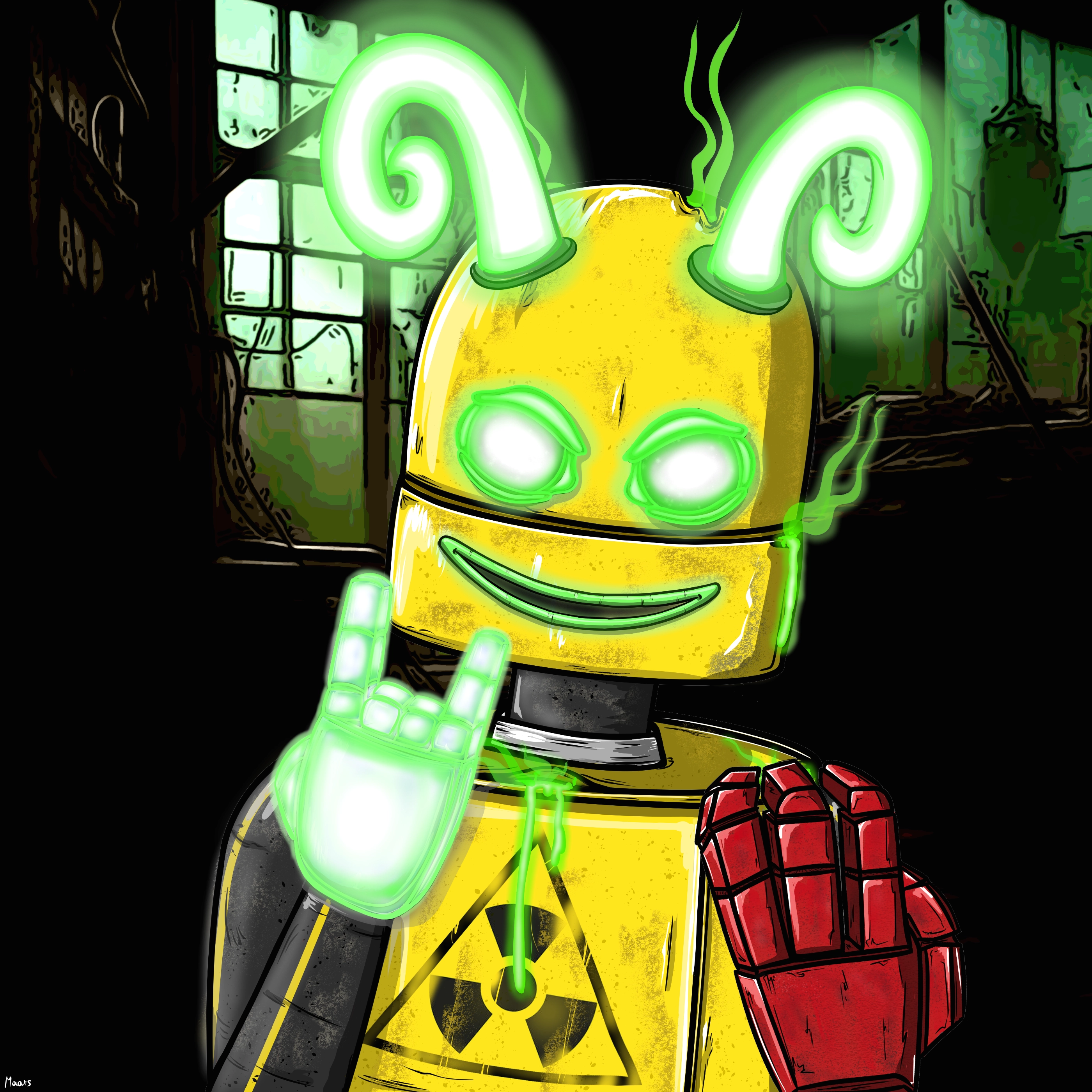 Mental Marvin #193 NFT on Algorand