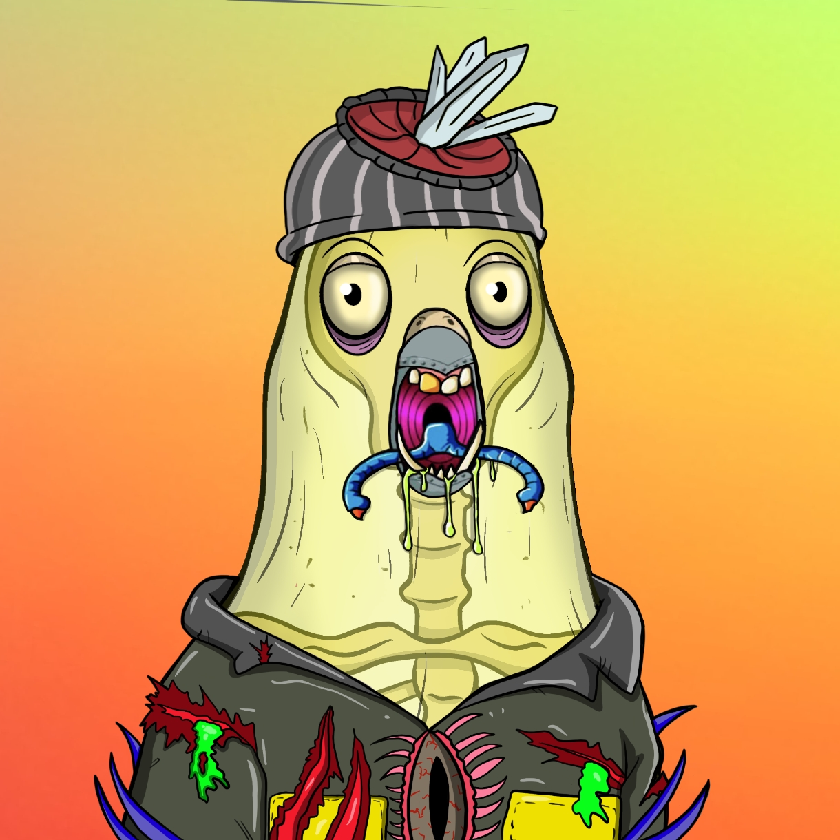 Mutant Ghetto Pigeon #407 NFT on Algorand