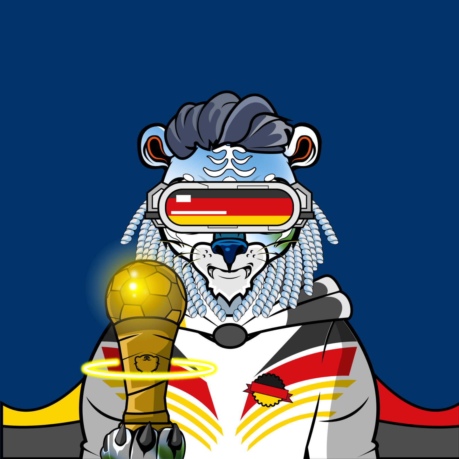 Football TigerChi #0496 NFT on Algorand