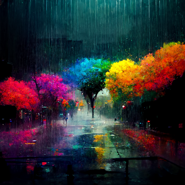 An image of Colorful Rain V2 #10