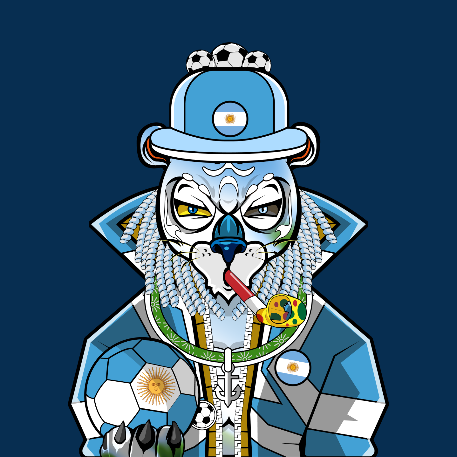 Football TigerChi #0745 NFT on Algorand