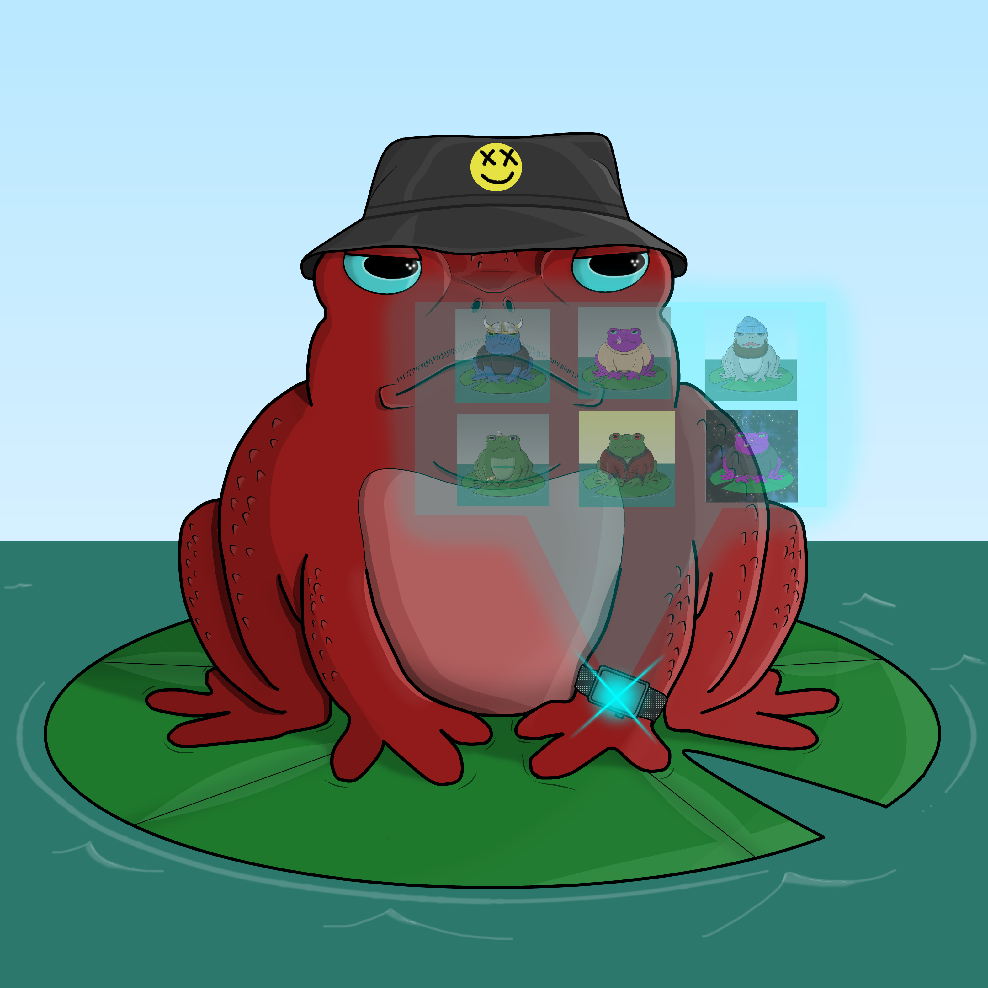 Big Toad 800 NFT on Algorand