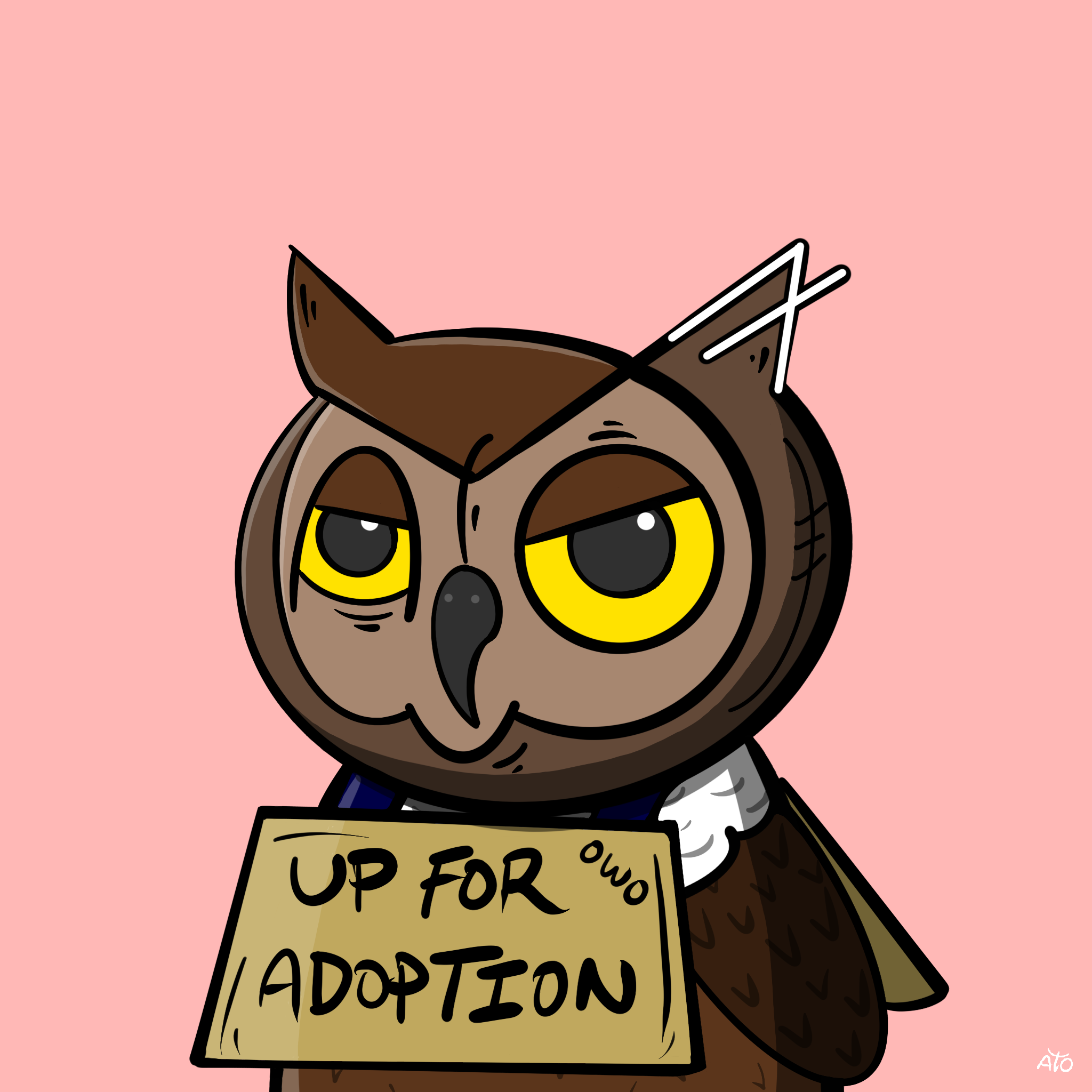 AOWL #1790 NFT on Algorand