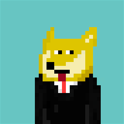 Pixel Doge 351