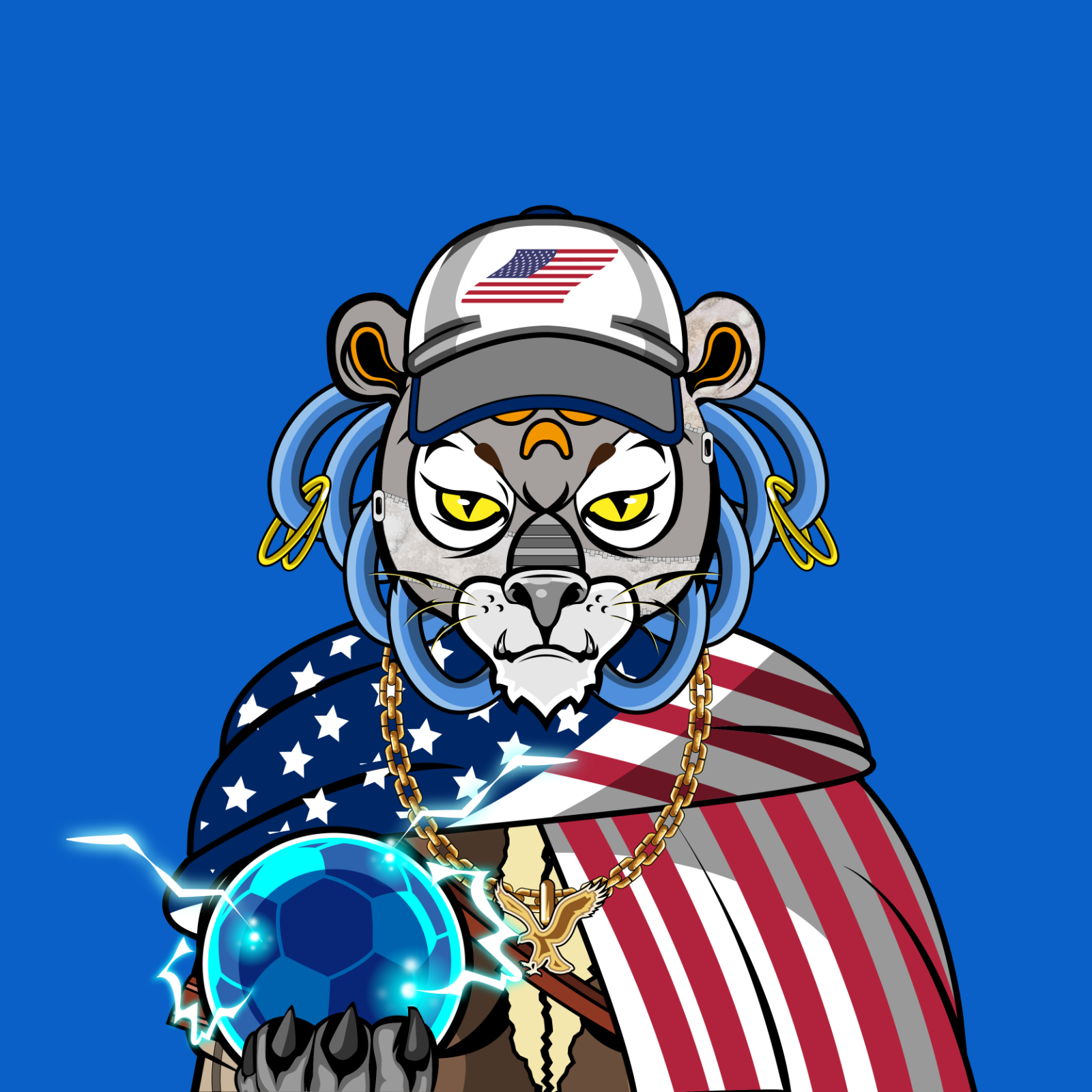 Football TigerChi #0592 NFT on Algorand