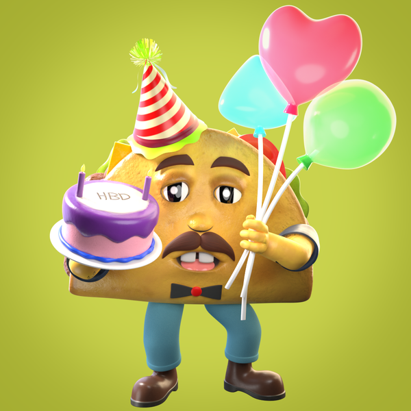 An image of 3D Celebration TacoCoin #2 v2