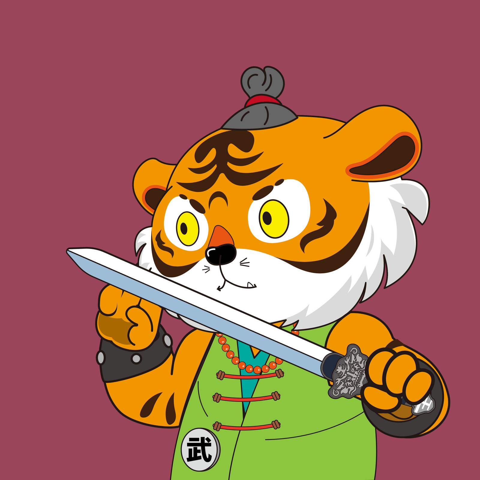 Apprentice TigerChi #173 NFT on Algorand