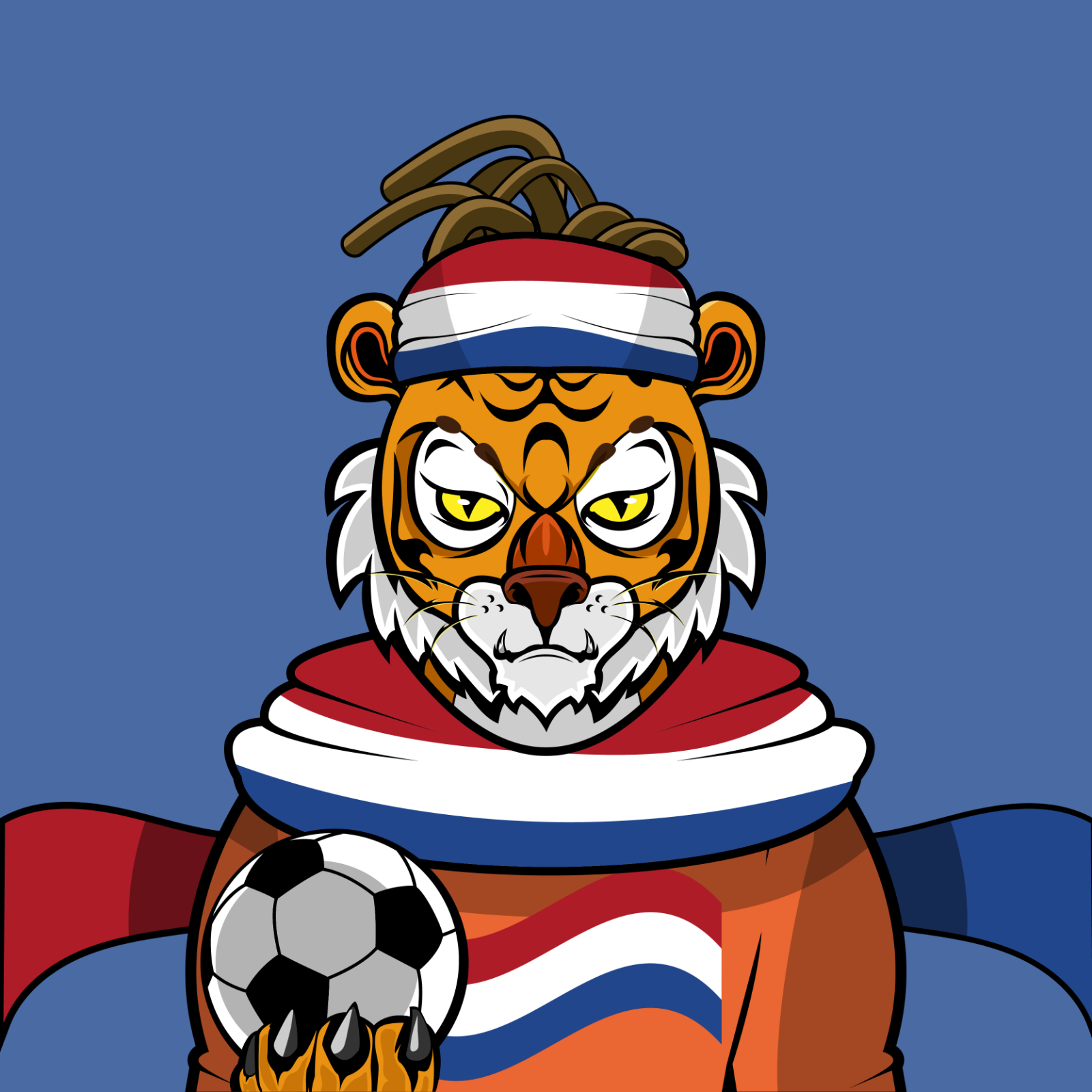 Football TigerChi #0939 NFT on Algorand