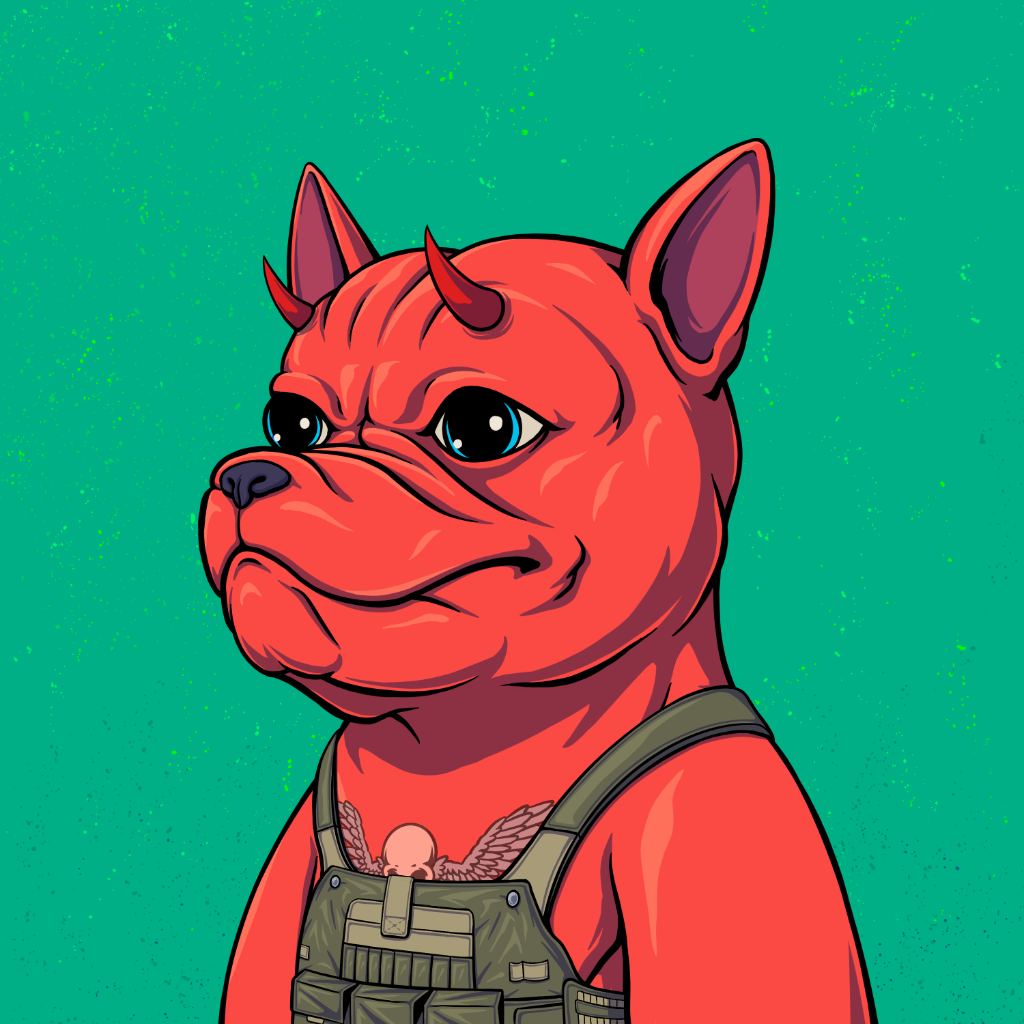 Bulldogs on Chain #2393 NFT on Algorand