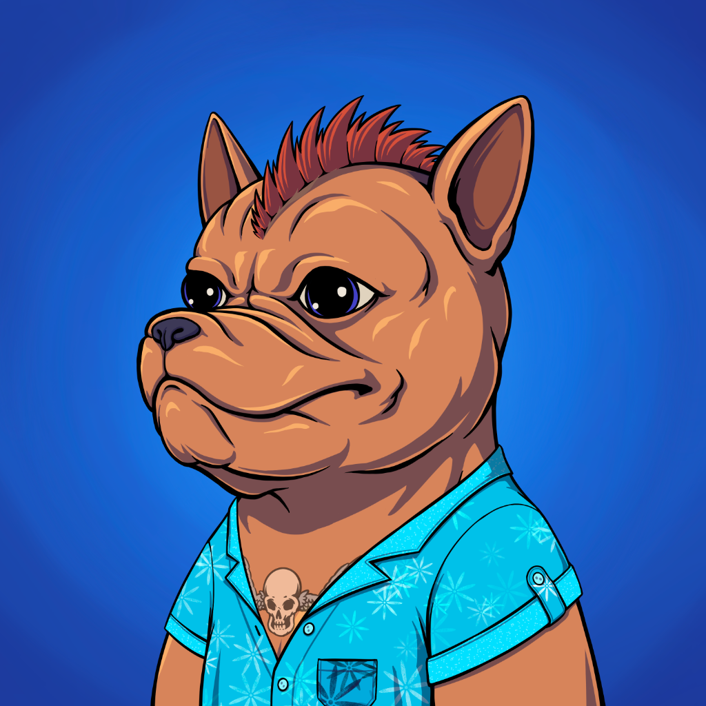 Bulldogs on Chain #2621 NFT on Algorand