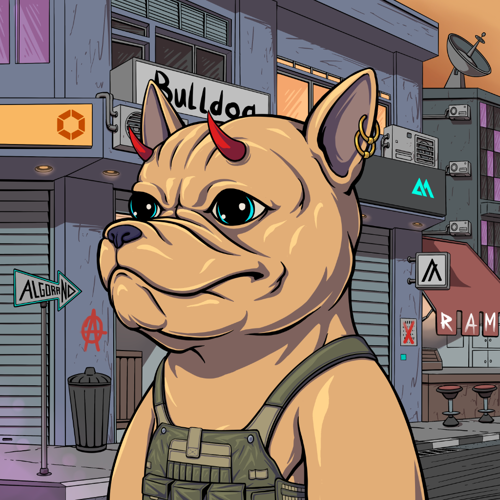 Bulldogs on Chain #2906 NFT on Algorand