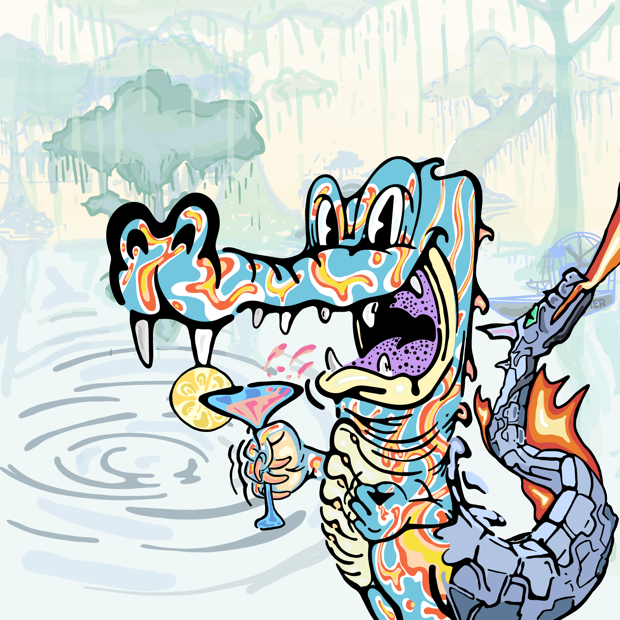 Algo Gator #370 NFT on Algorand