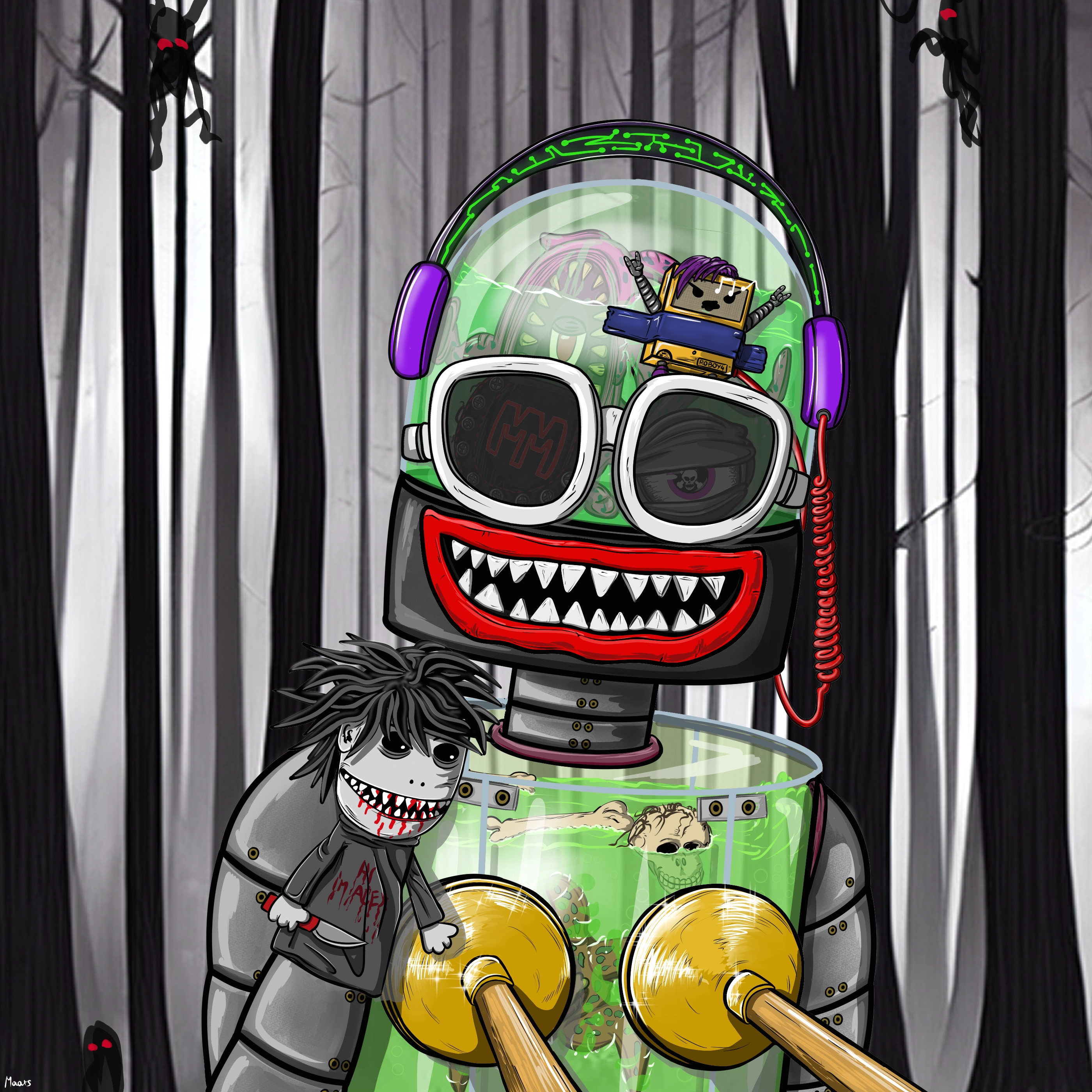 Mental Marvin #756 NFT on Algorand