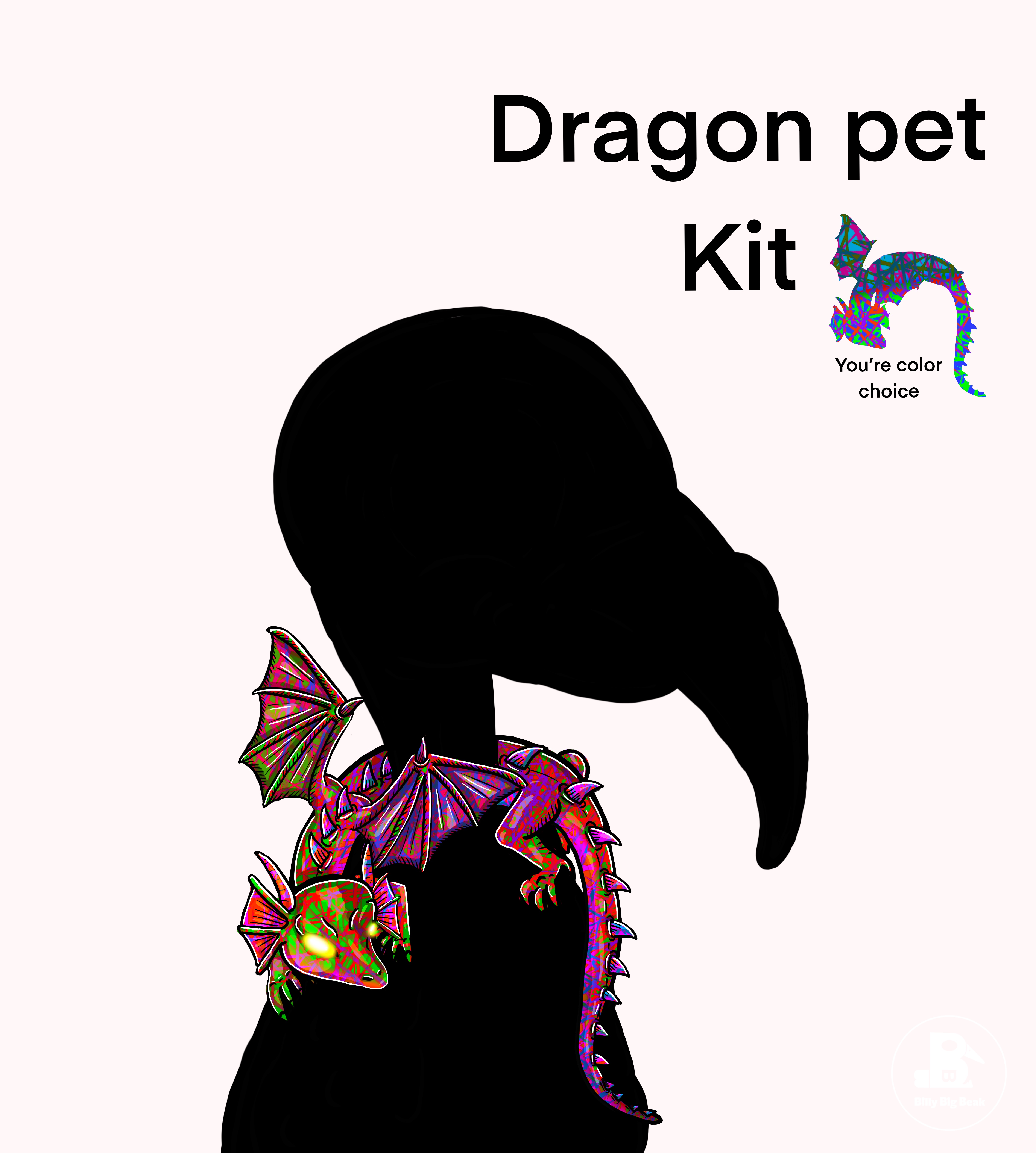 Dragon Pet Kit #4 NFT on Algorand