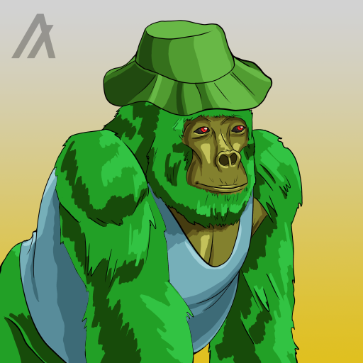 AlgorillaArmy#775 NFT on Algorand