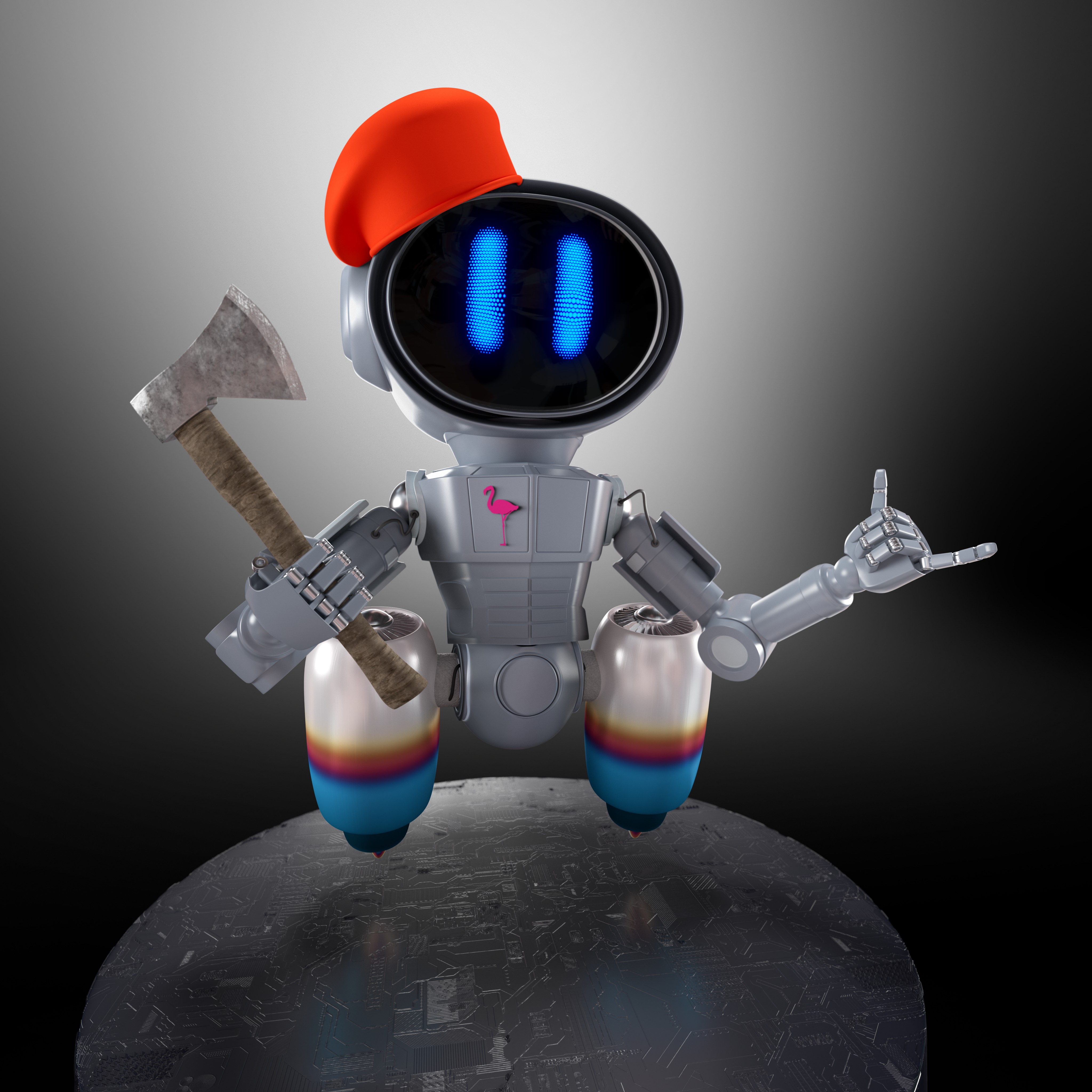 SockBot V1 No. 0267 NFT on Algorand