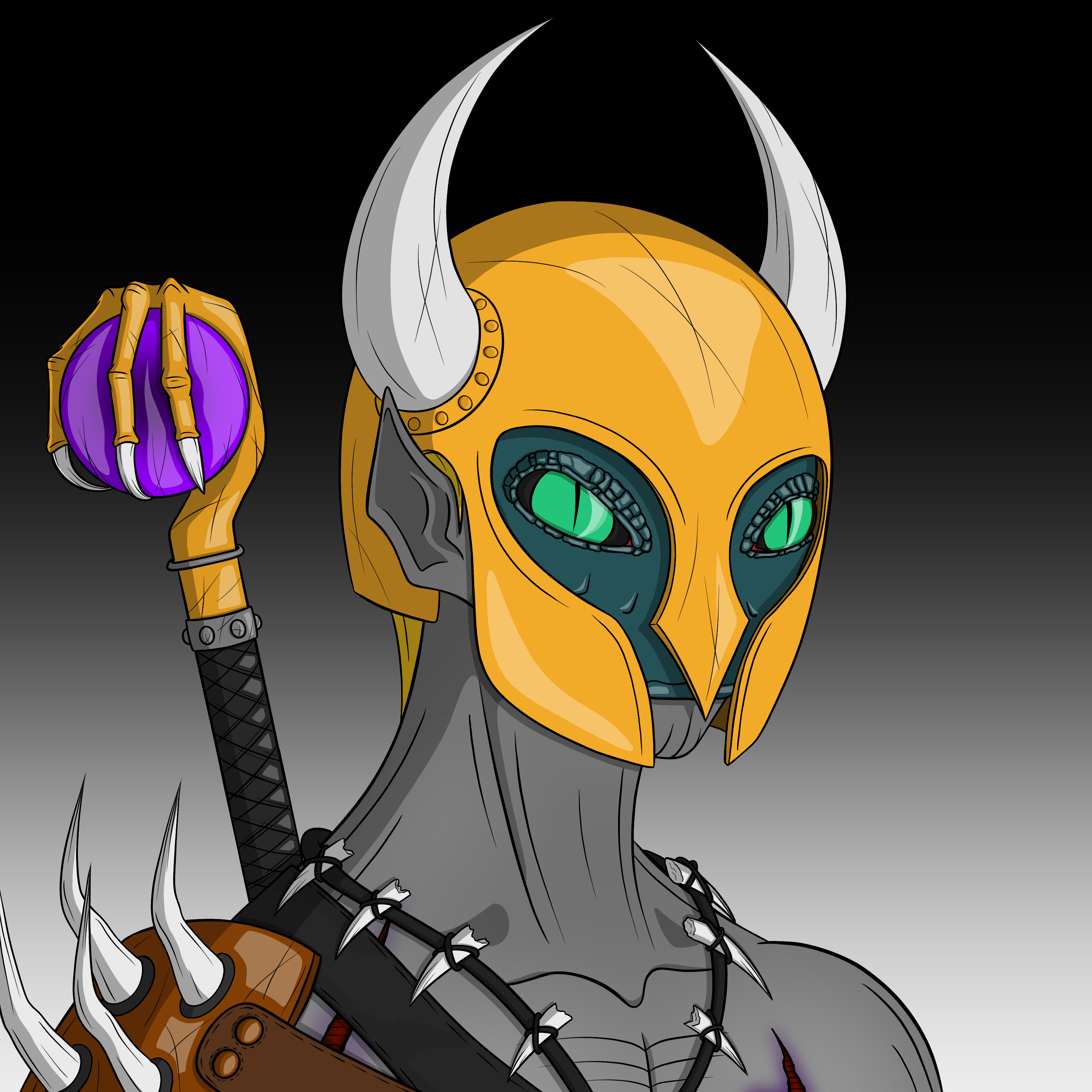 Dark Coin Champion #0784 NFT on Algorand