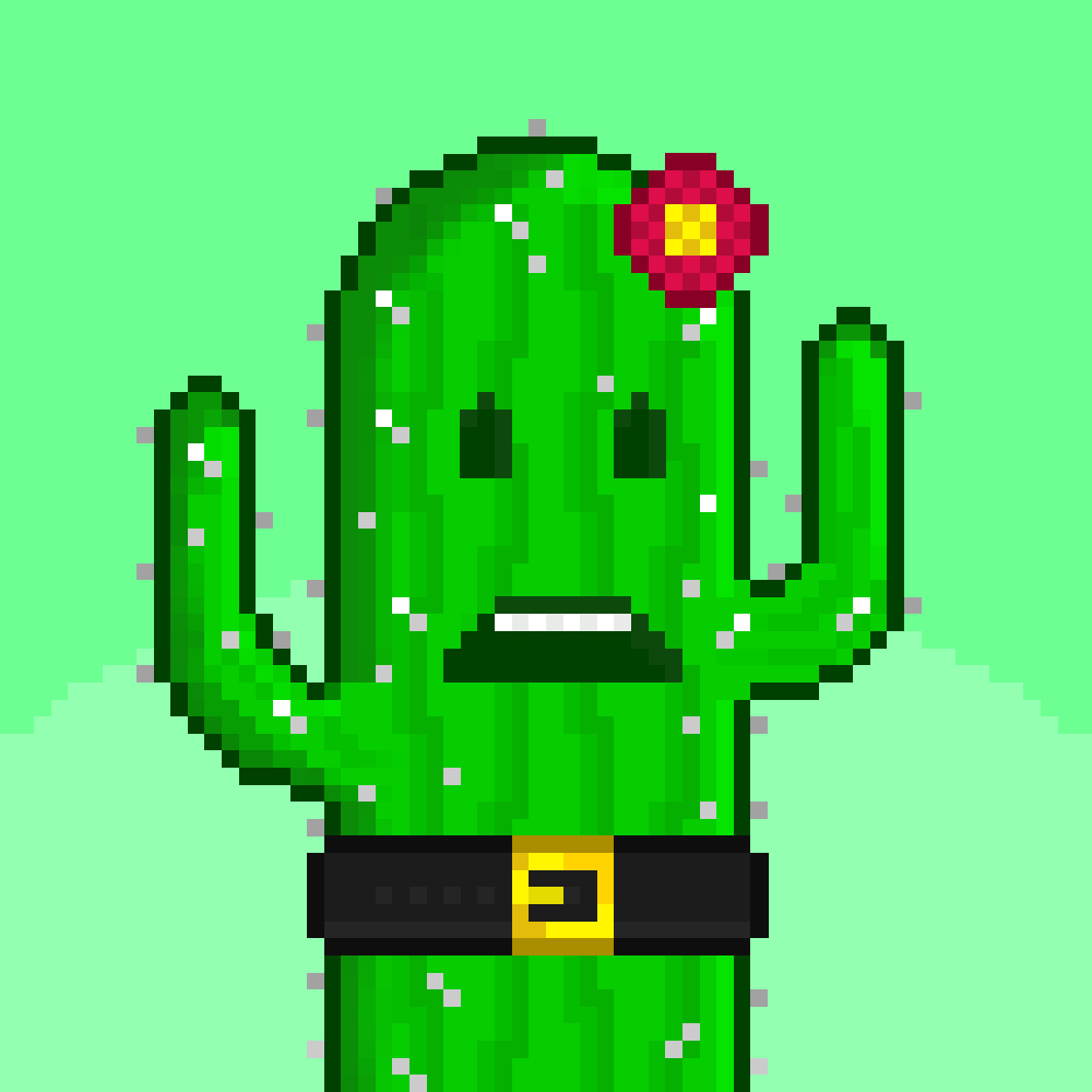 Cactus & Co. #1666 NFT on Algorand