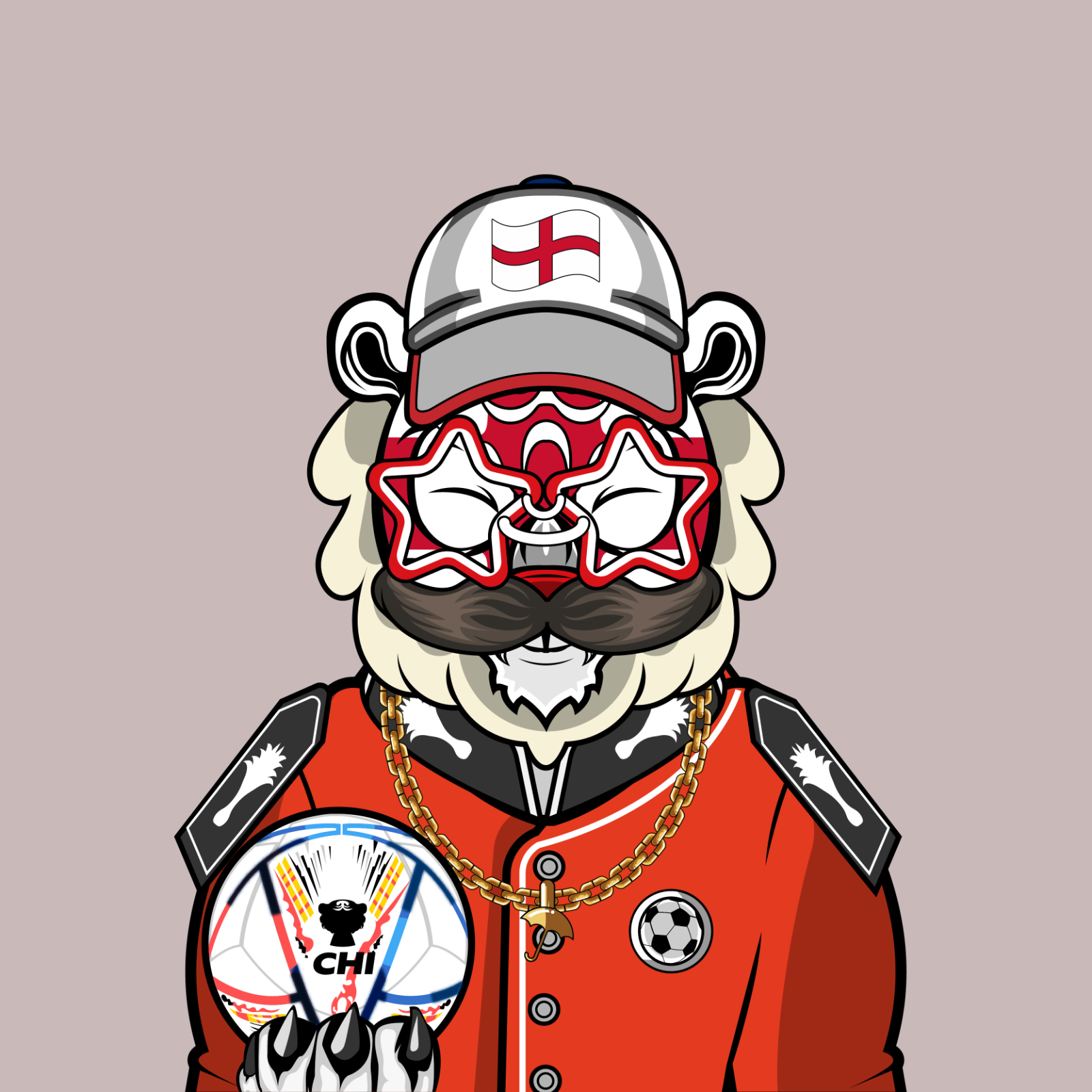 Football TigerChi #0393 NFT on Algorand