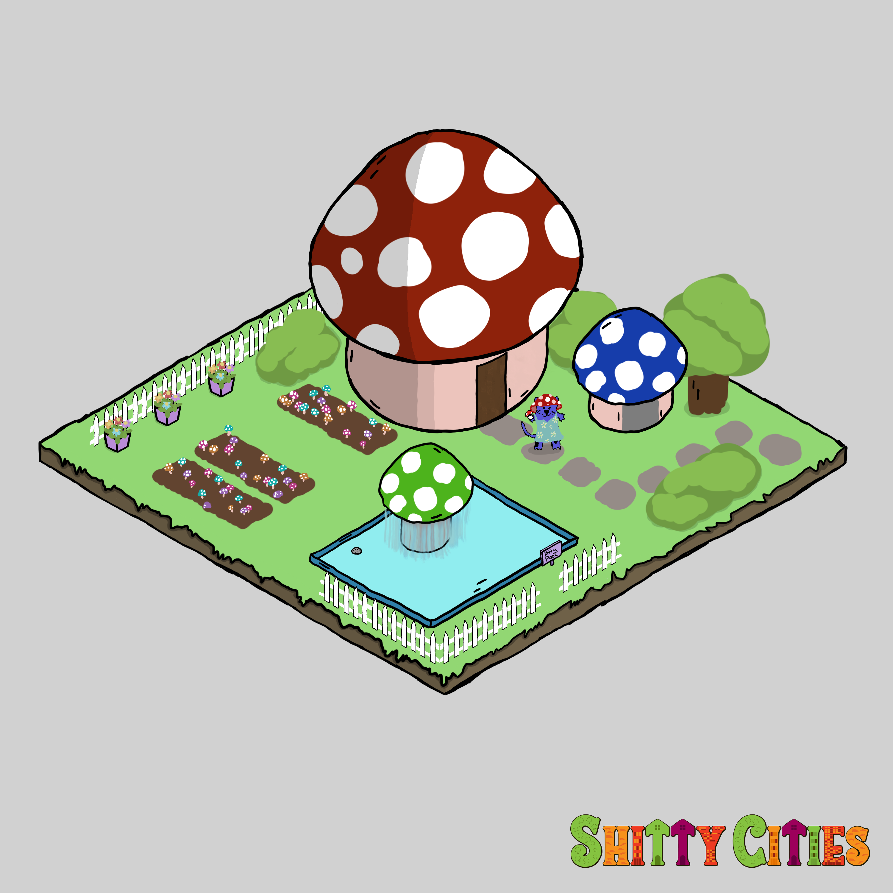 SCB17 - Mushroom House