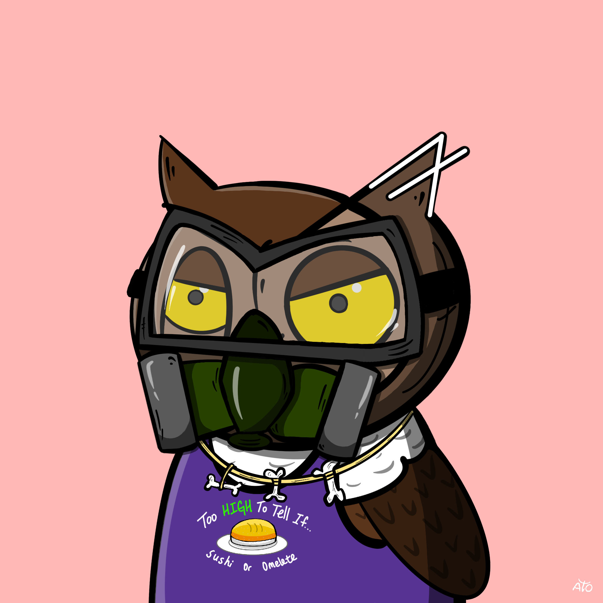 AOWL #1634 NFT on Algorand