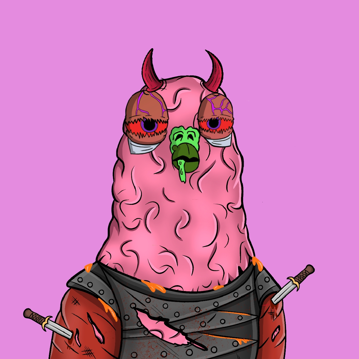 Mutant Ghetto Pigeon #452 NFT on Algorand