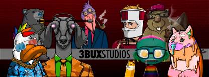 3 Bux Studios Banner