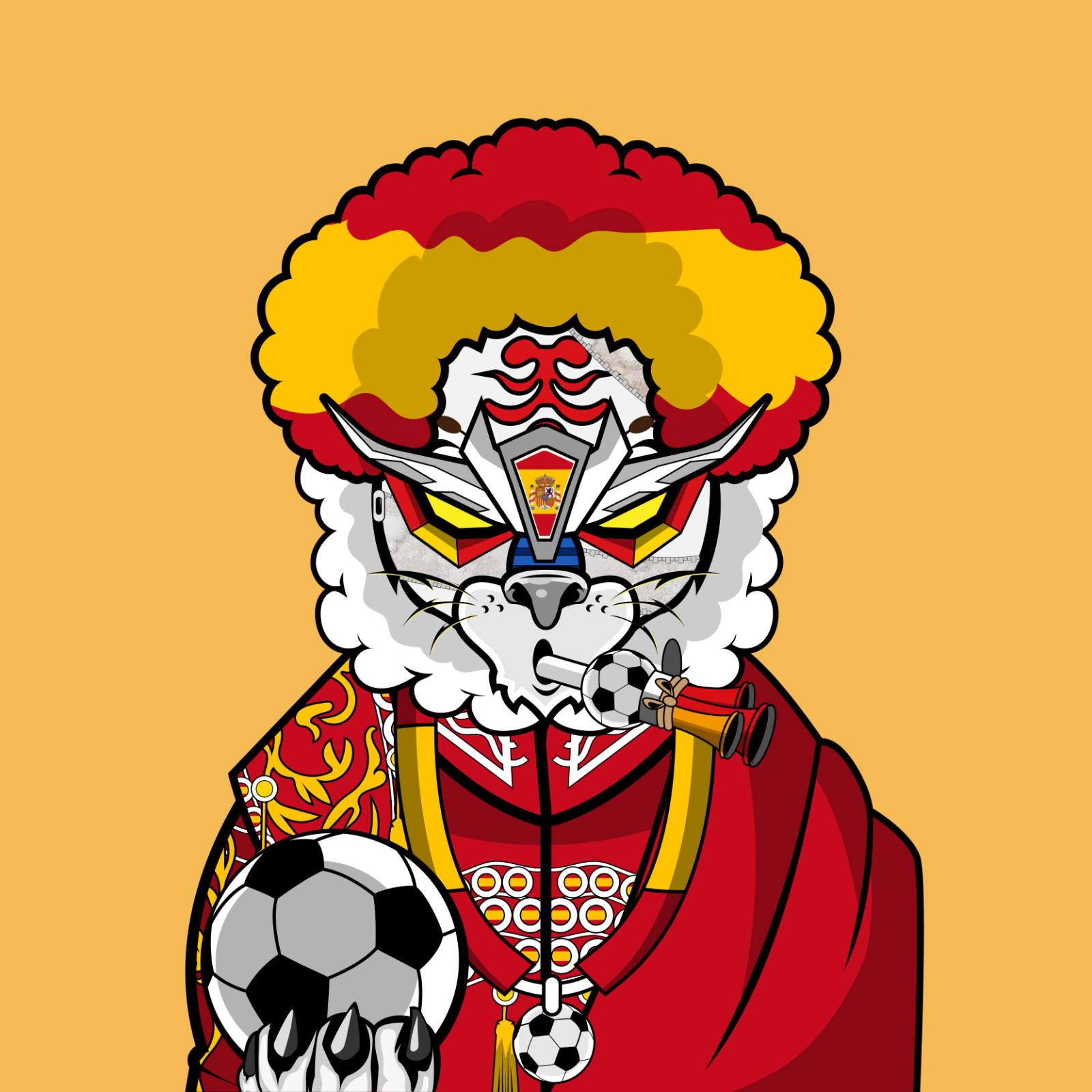 Football TigerChi #1137 NFT on Algorand