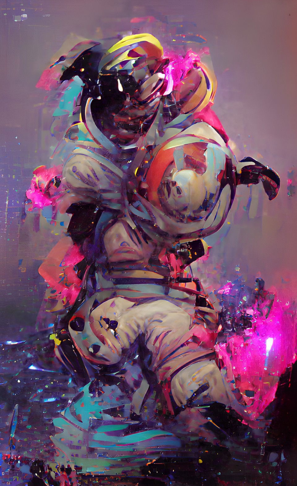 Cosmic dreams no. 7  NFT on Algorand