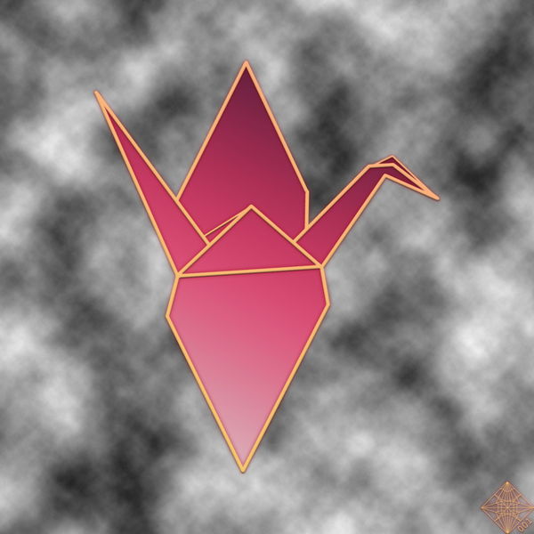 An image of Cloudy Ruby Crane