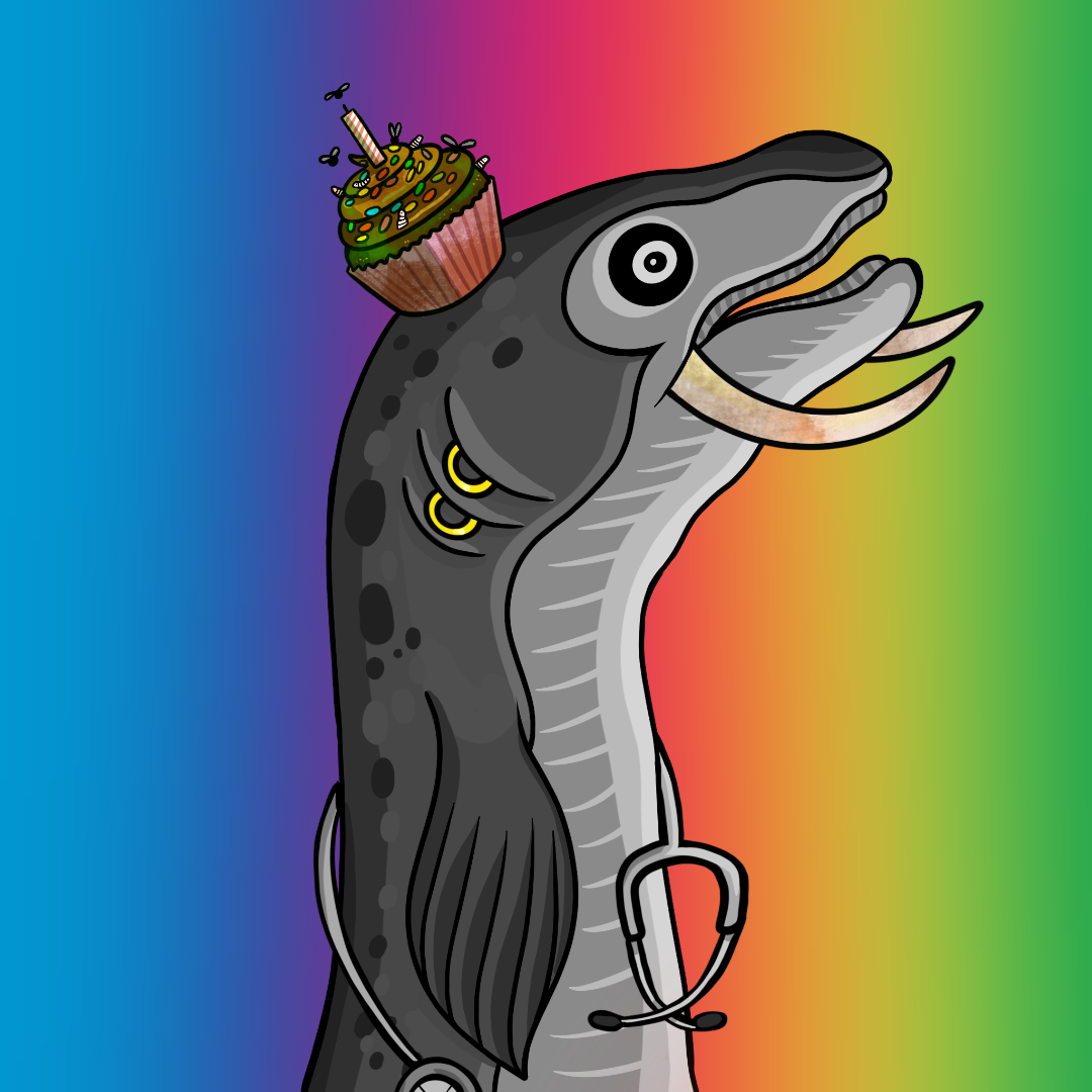 Poppin Eels #114 NFT on Algorand