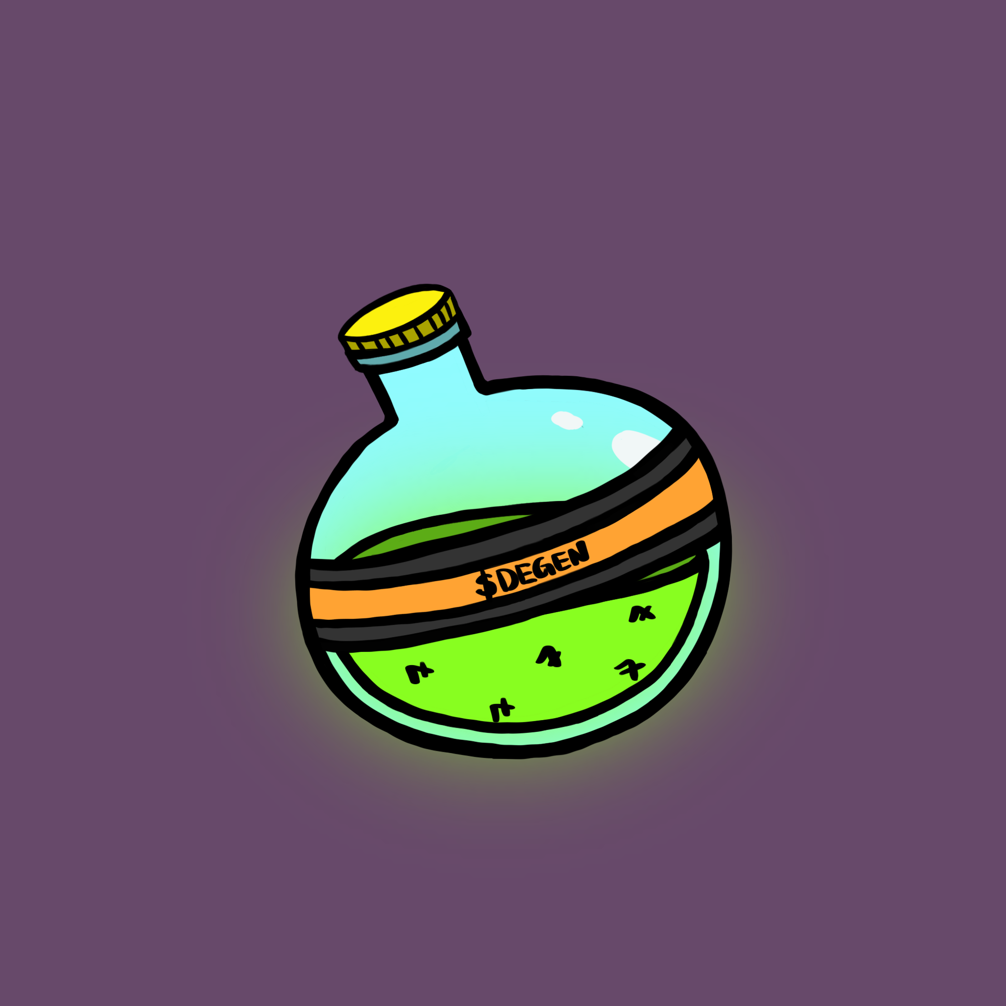 Degen Potion #180 NFT on Algorand