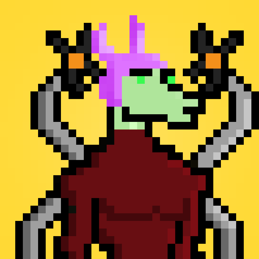 Pixel Dragon: #697 NFT on Algorand