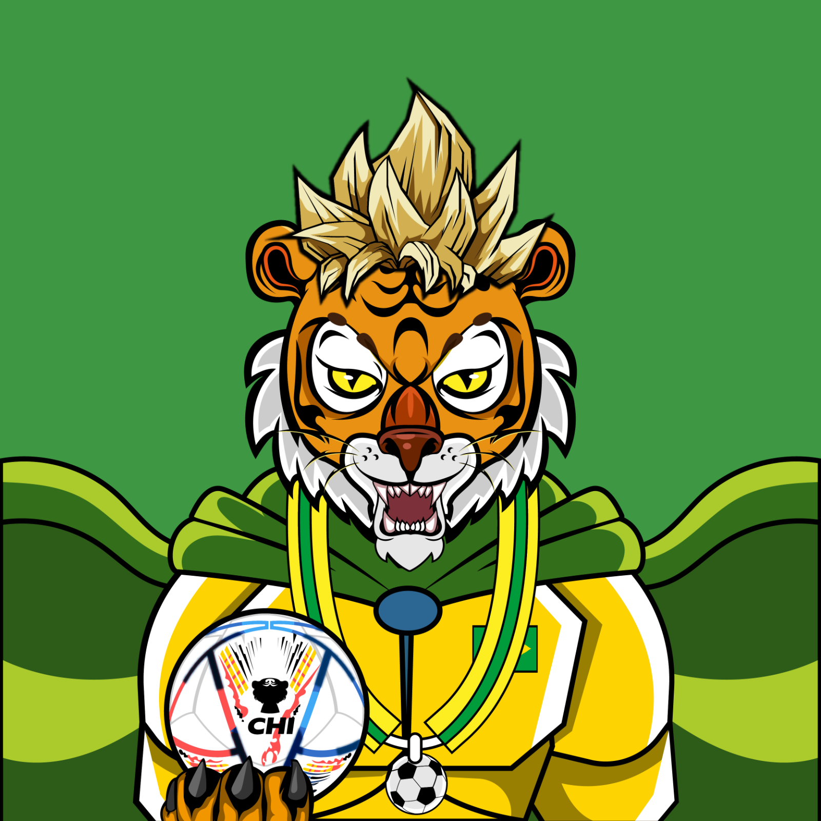 Football TigerChi #1502 NFT on Algorand