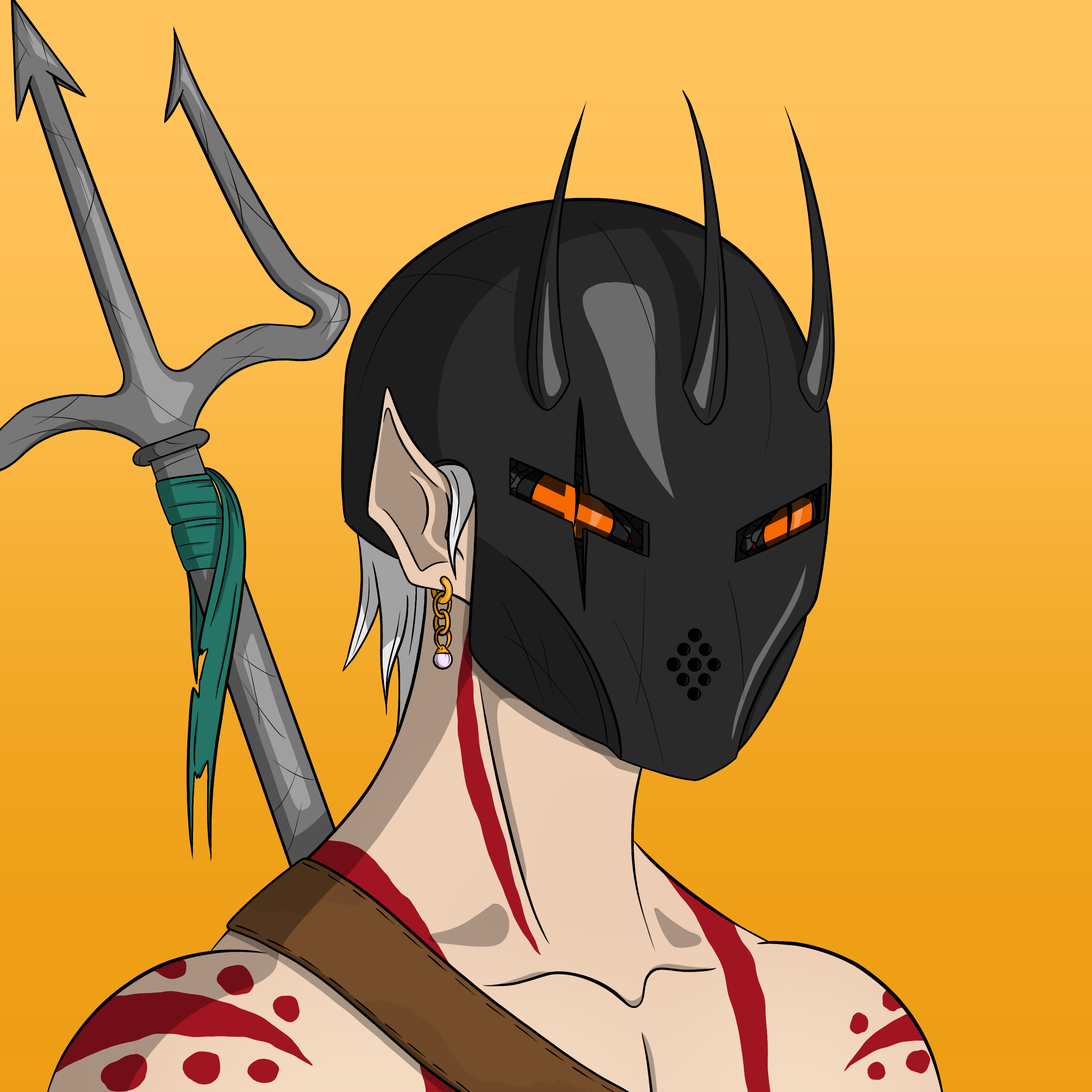 Dark Coin Champion #0564 NFT on Algorand