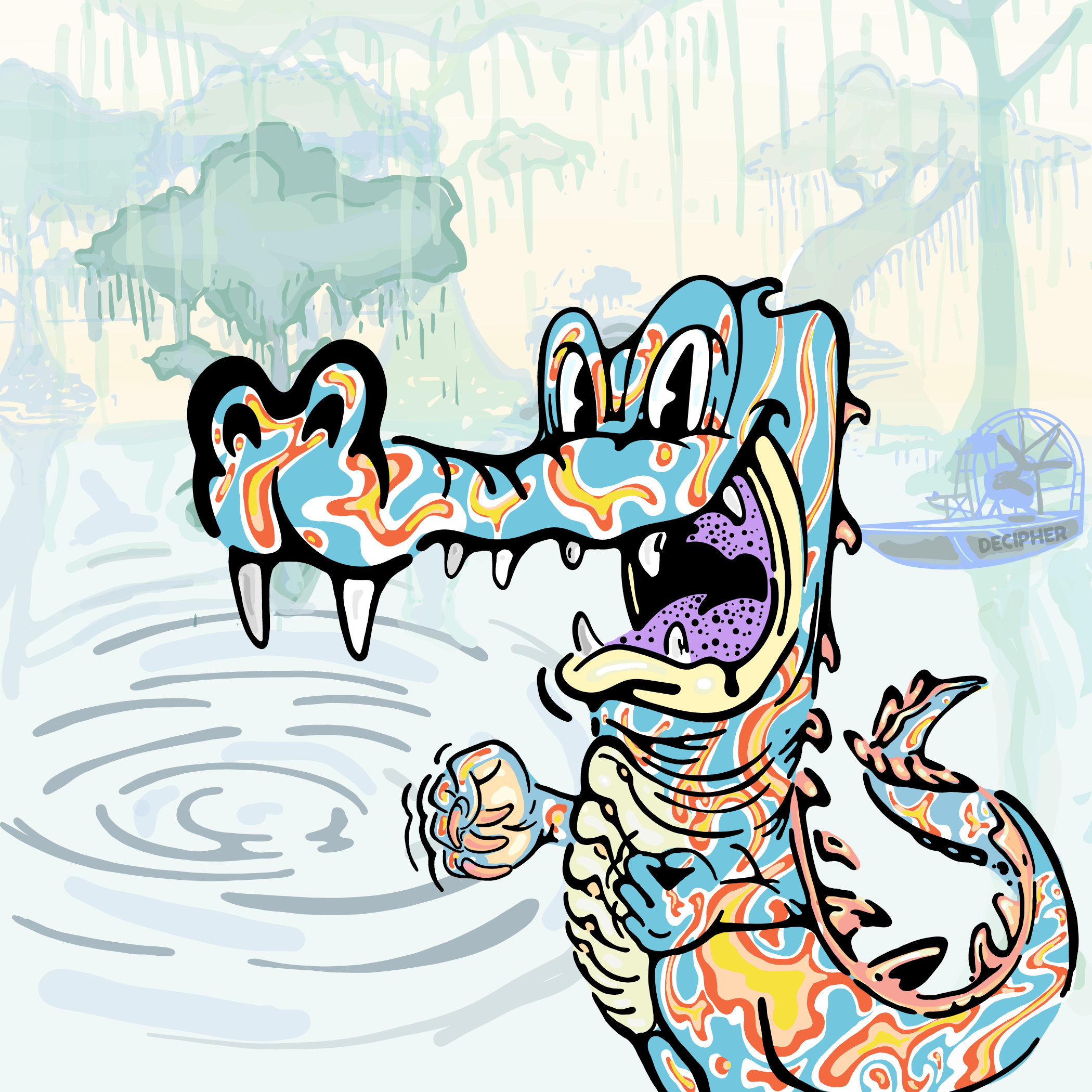 Algo Gator #61 NFT on Algorand
