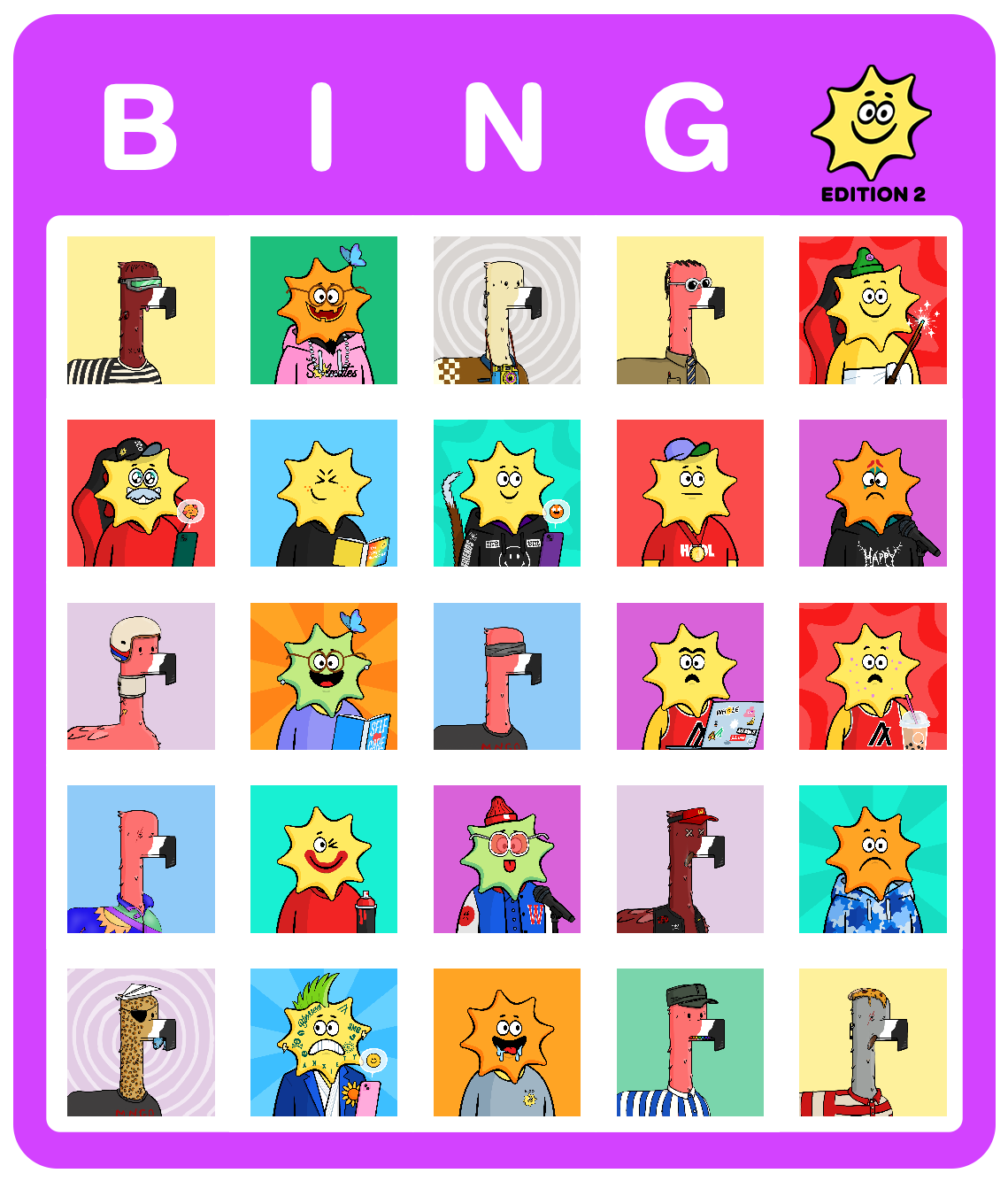 Solmate Bingo Ed. 2 #26 NFT on Algorand