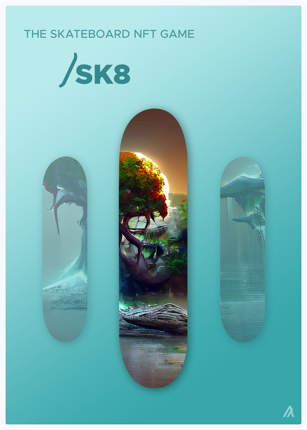 An image of SK8 Deck #014