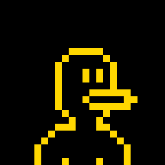 Gold Ducky Card