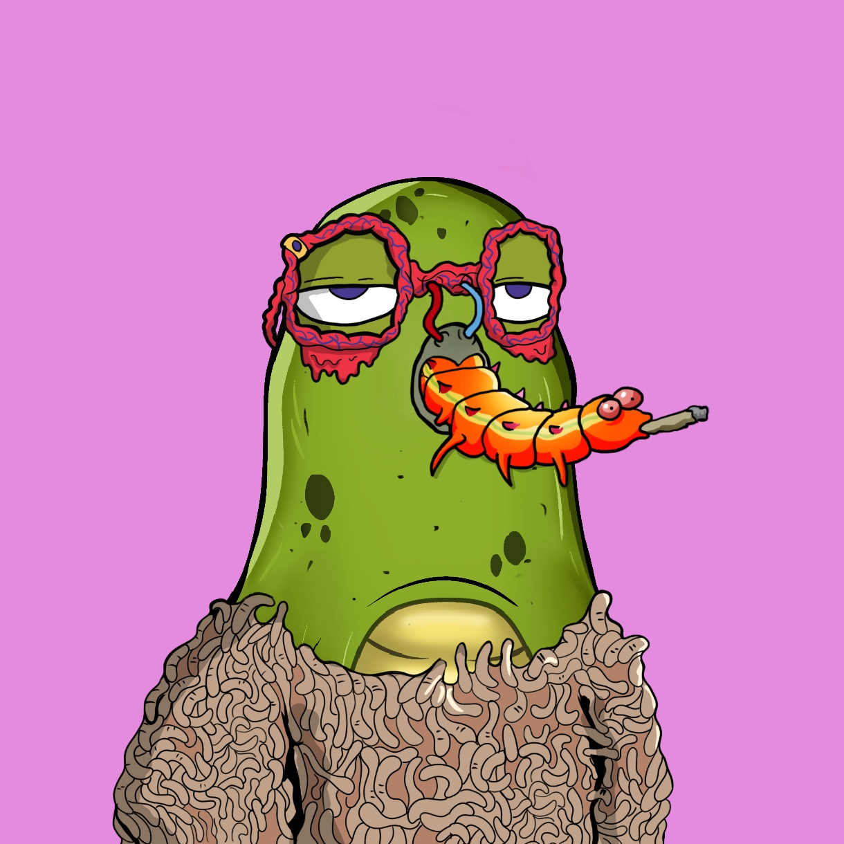 Mutant Ghetto Pigeon #529 NFT on Algorand