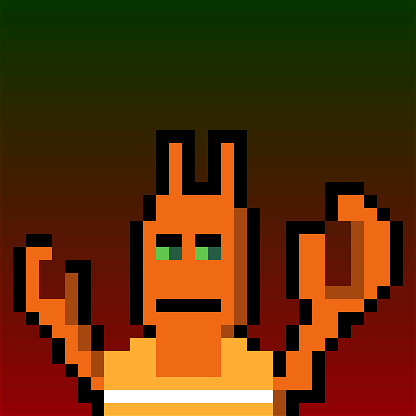 Pixel Lobster #382