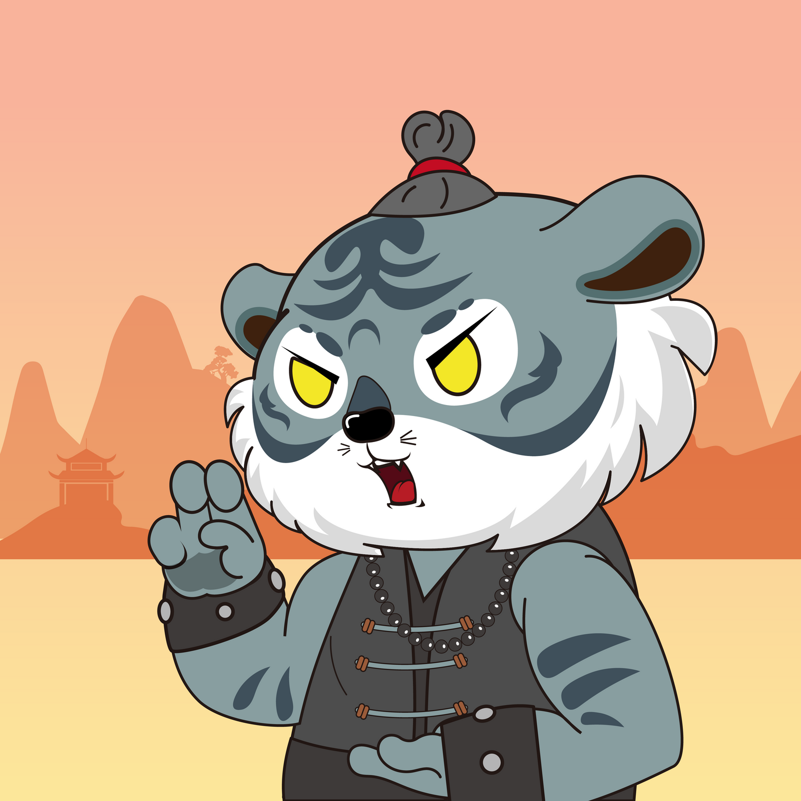 Apprentice TigerChi #052 NFT on Algorand