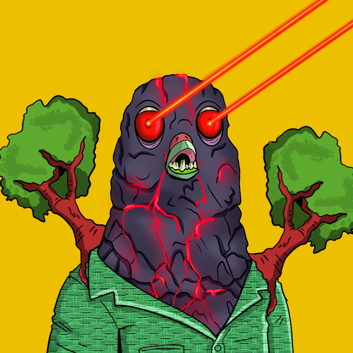 Mutant Ghetto Pigeon #228 NFT on Algorand