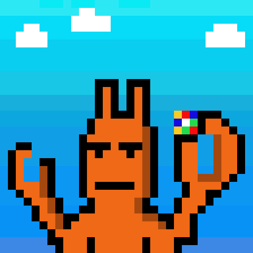 An image of Pixel Lobster #9