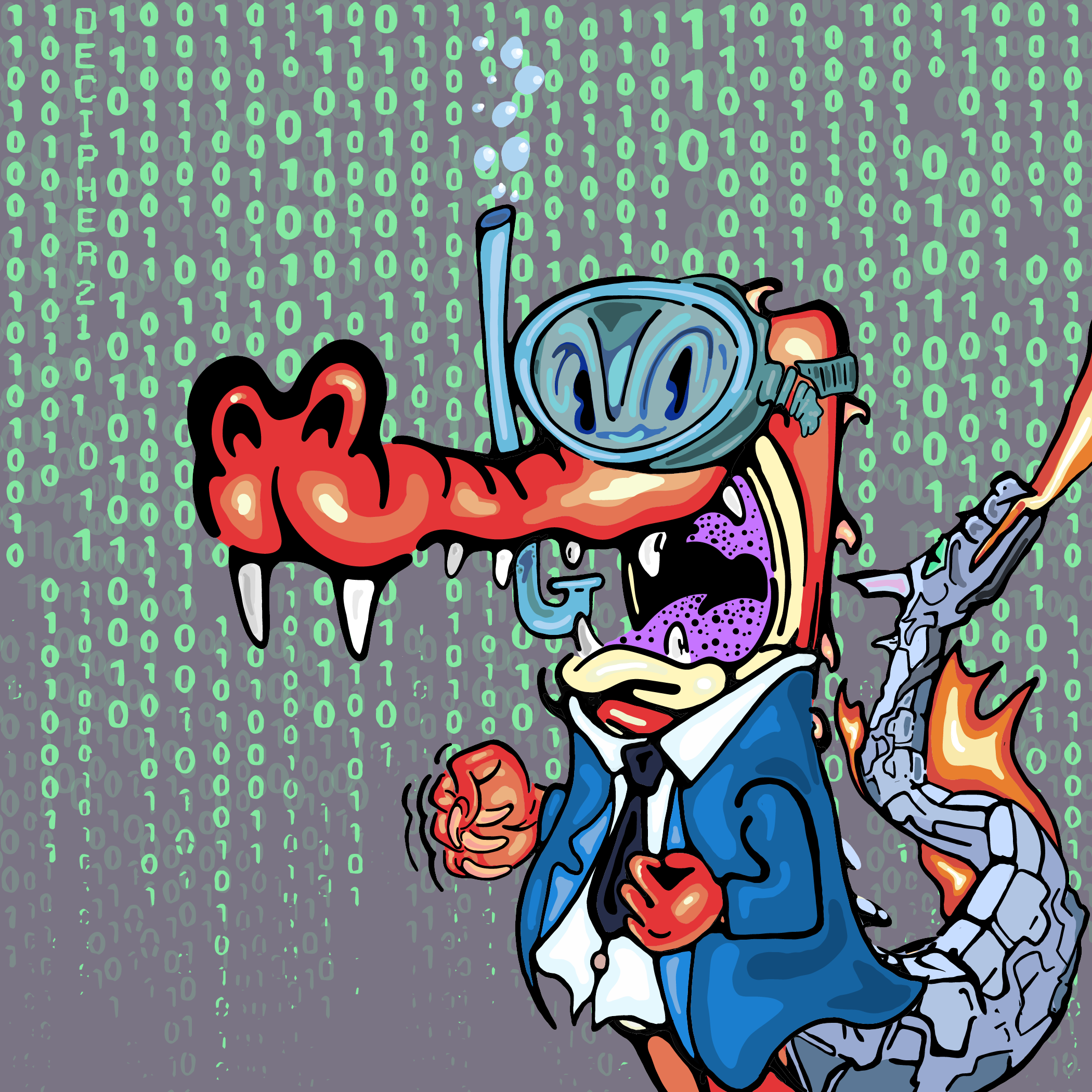 Algo Gator #497 NFT on Algorand