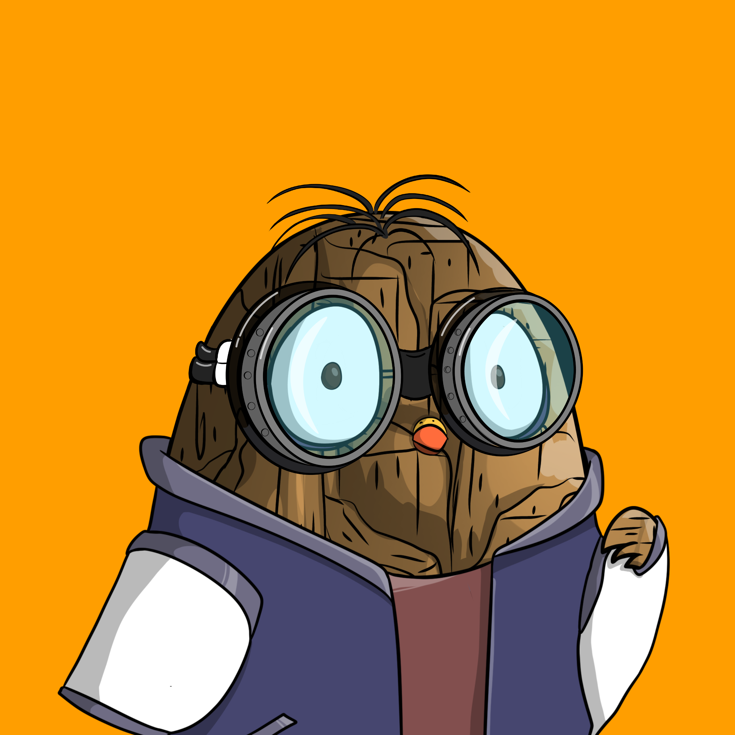 Pigeon Puffs #1620 NFT on Algorand